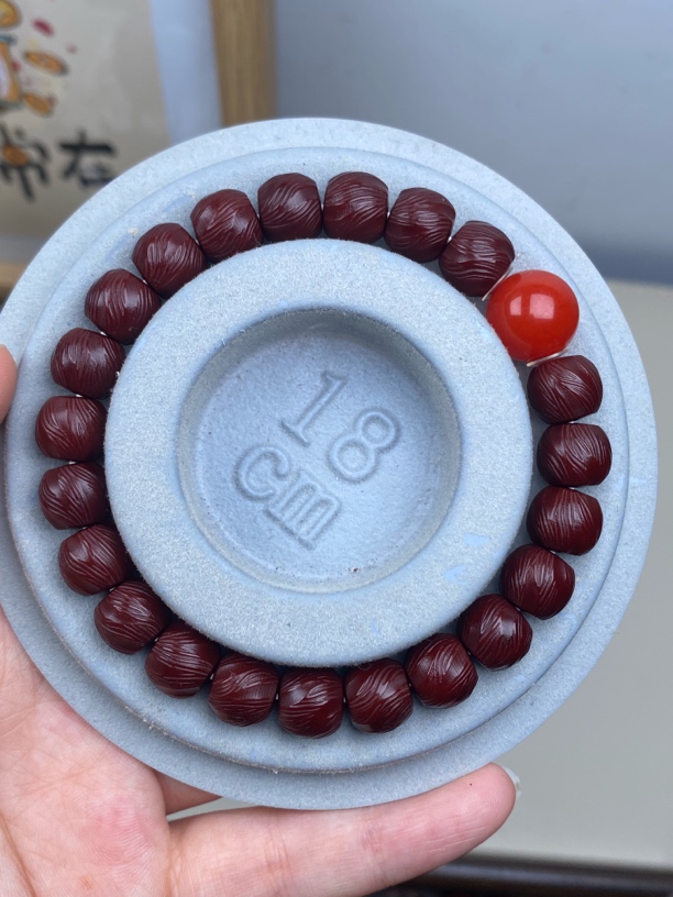 猴头扭矩直切10+。包浆玉化单圈