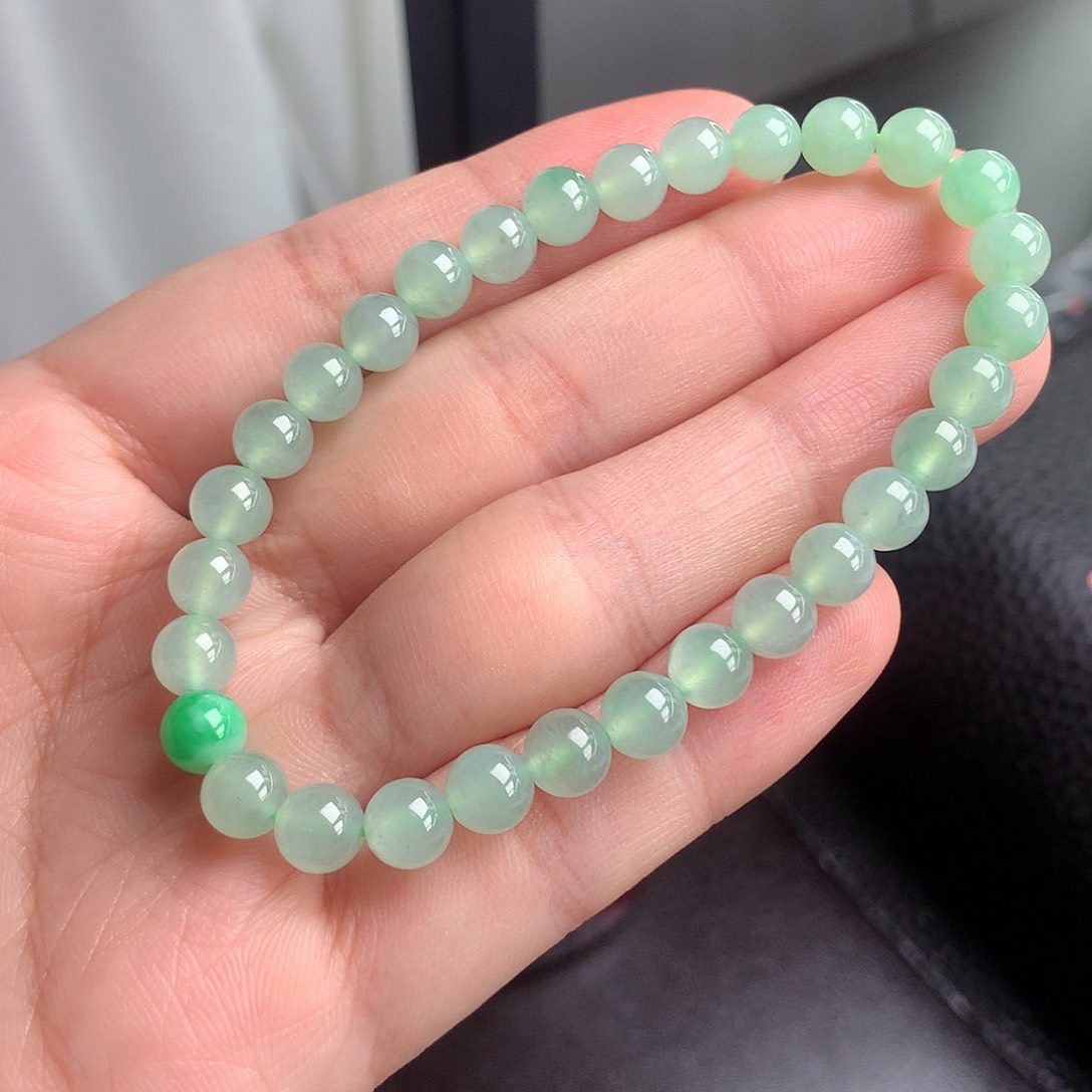 未镶嵌手链翡翠翡翠