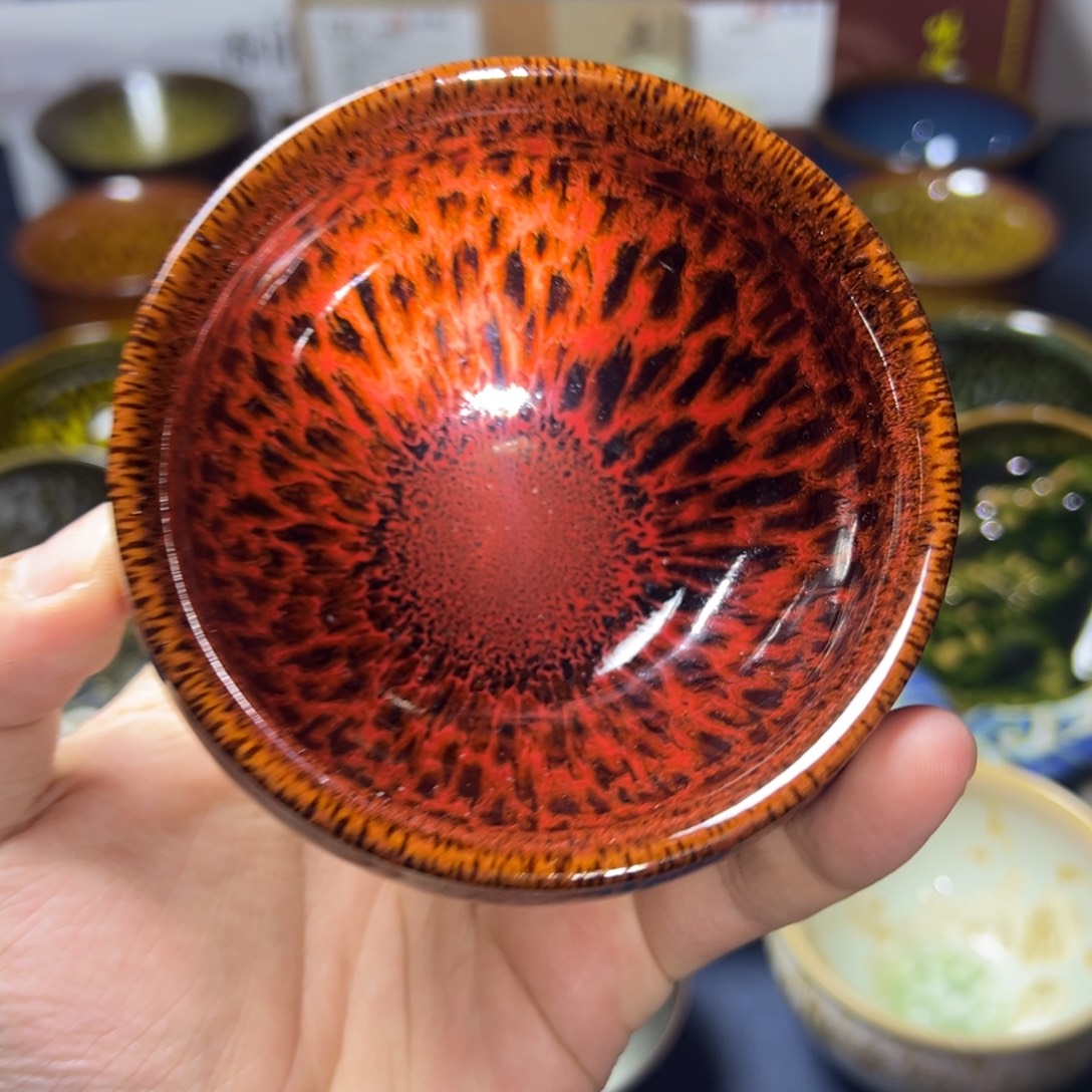 茶盏建阳建盏喝茶主人杯