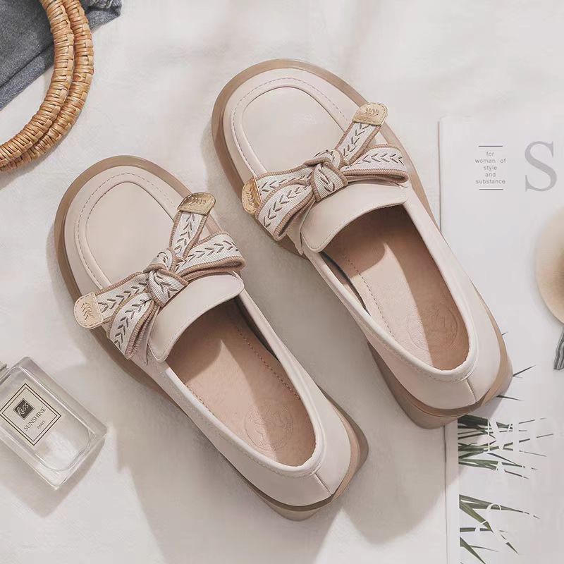 财201-财400~气质2025春秋新款法式浅口单鞋女设计感小众百搭潮流