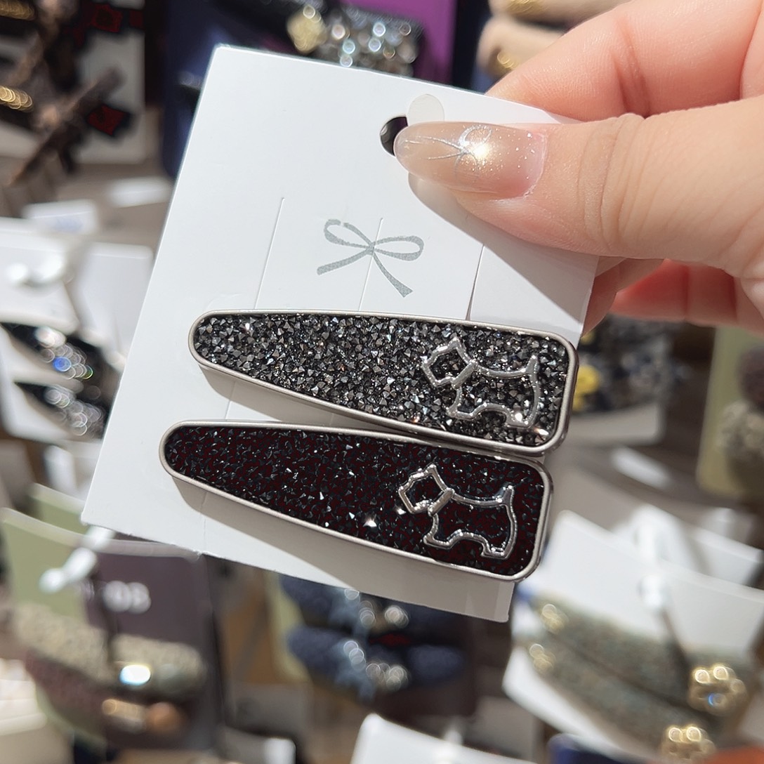 非金属砂糖狗狗鸭夹一对