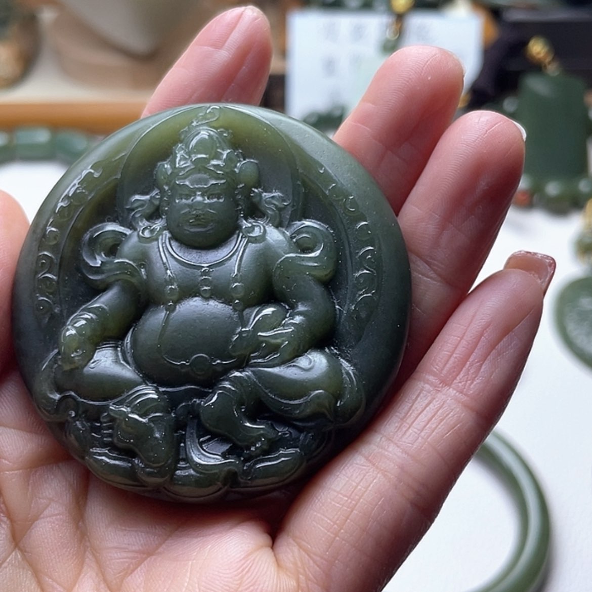 【闪购商品】和田玉挂件未镶嵌?*澔