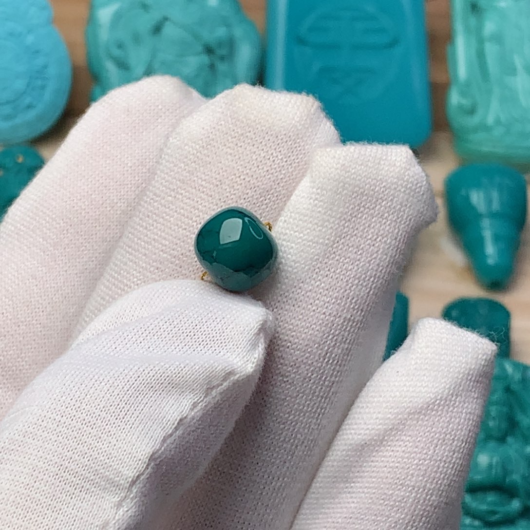 绿松石珠宝奇石未镶嵌