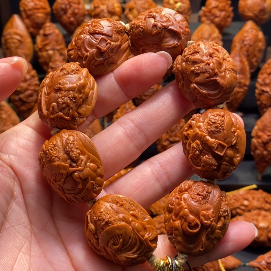 怪***迷手串/手链橄榄核钟馗捉鬼