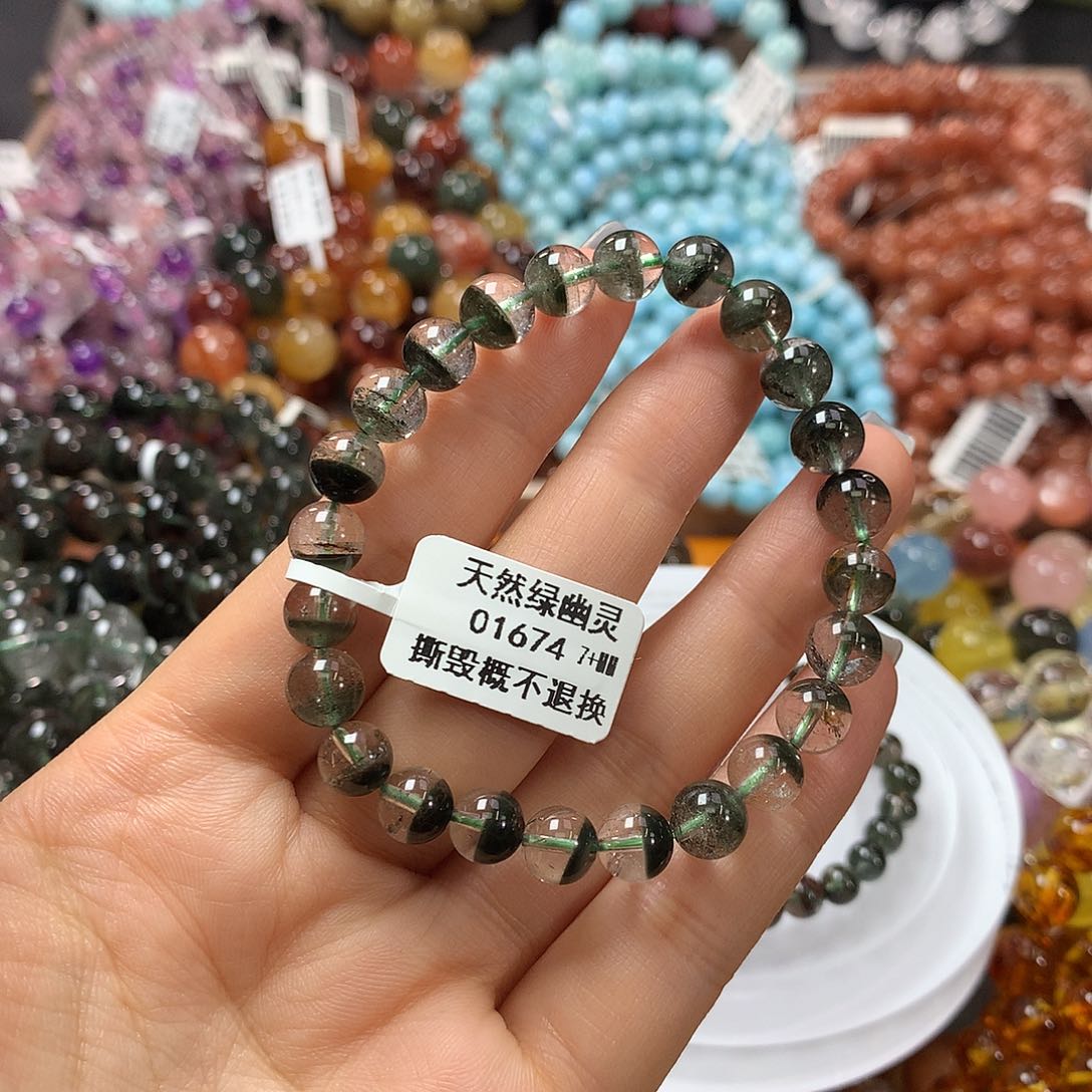 未镶嵌手链水晶，