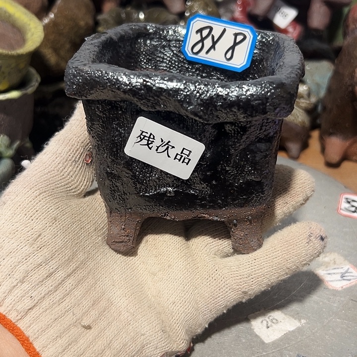 粗陶花盆制作就这样的支持，。