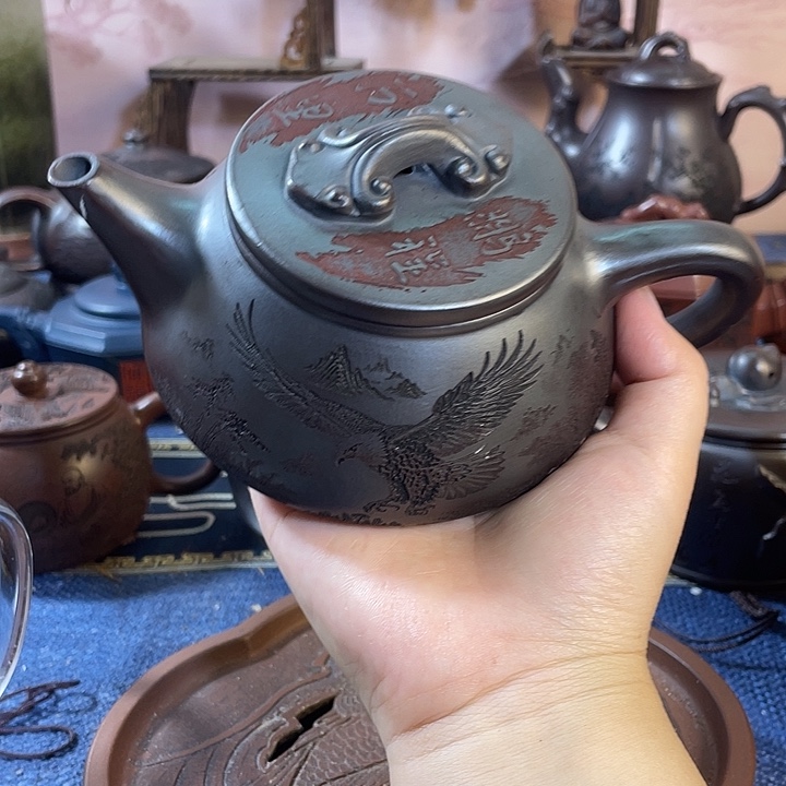 茶壶紫砂瑕疵紫砂茶具
