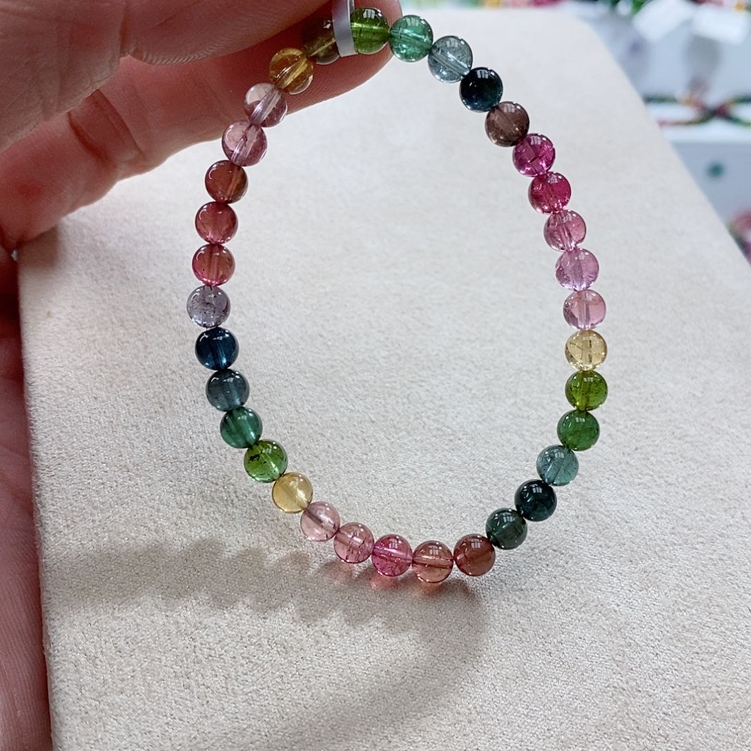 碧玺手链未镶嵌手链