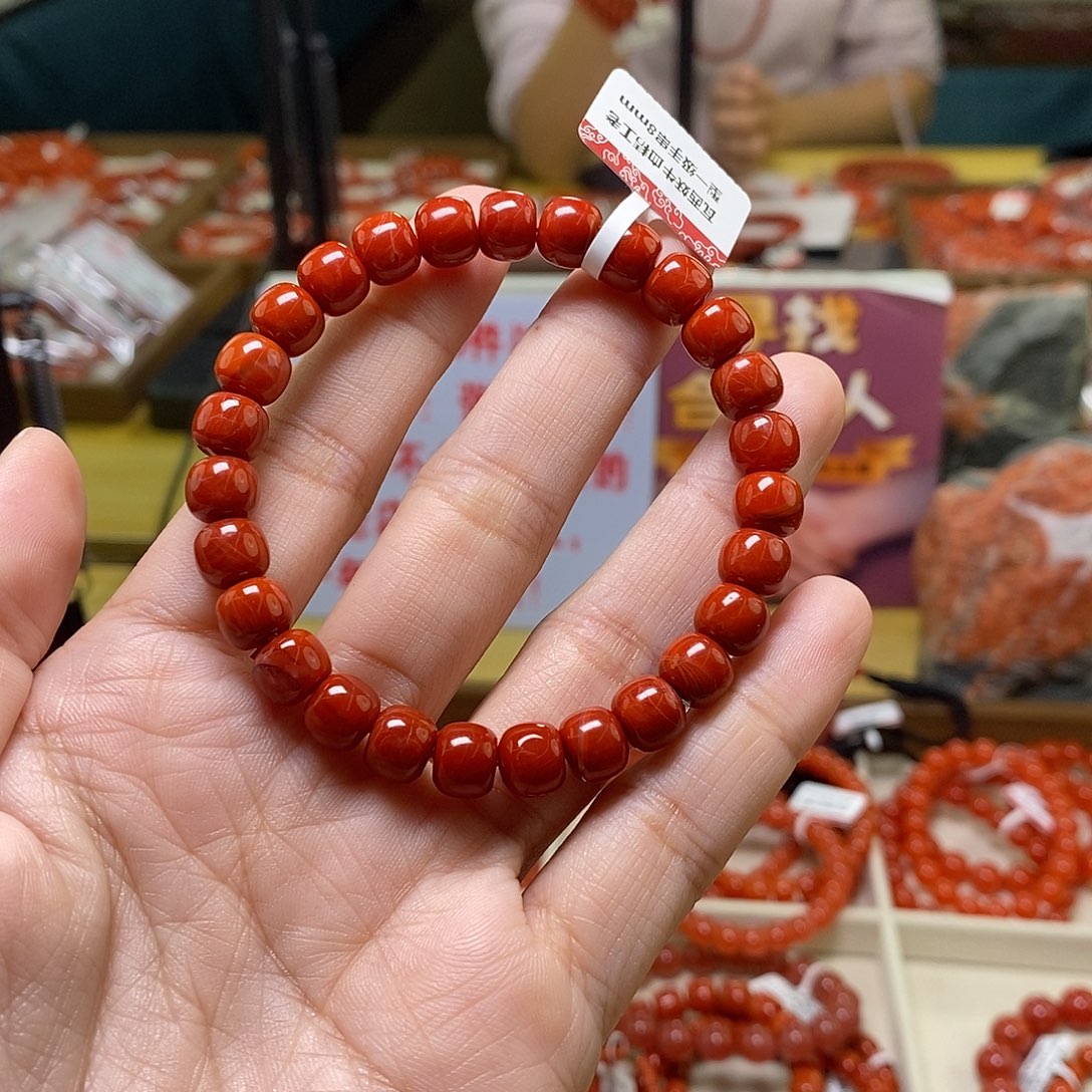 未镶嵌卡8南红玛瑙