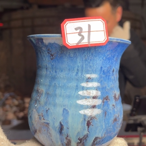 牛家钧窑牛自恒老师钧瓷瓶