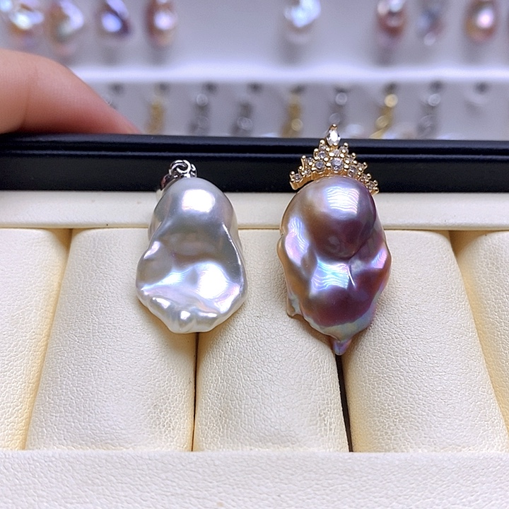 淡水珍珠未镶嵌颈饰132