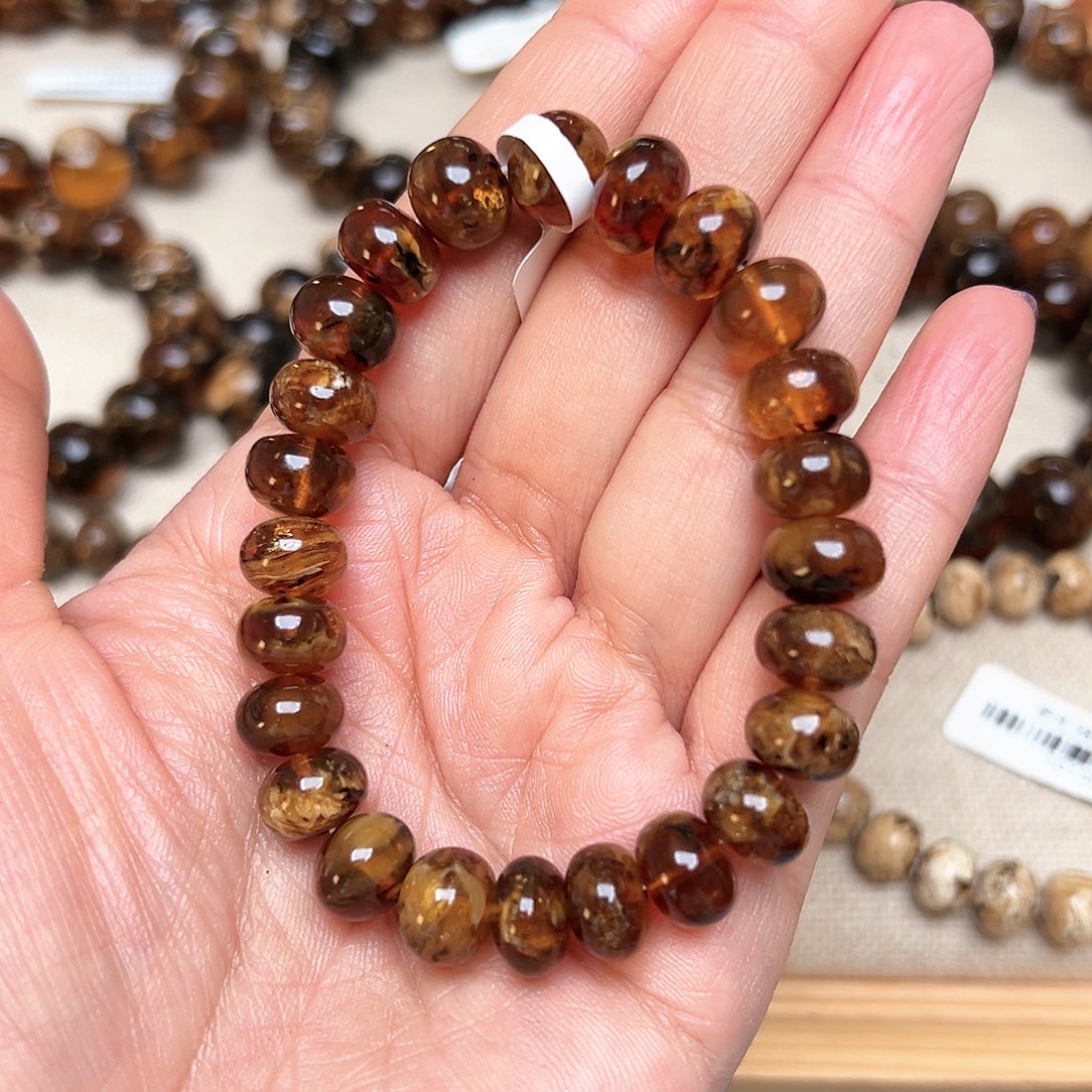 琥珀未镶嵌裸石抚顺琥珀十20585-1