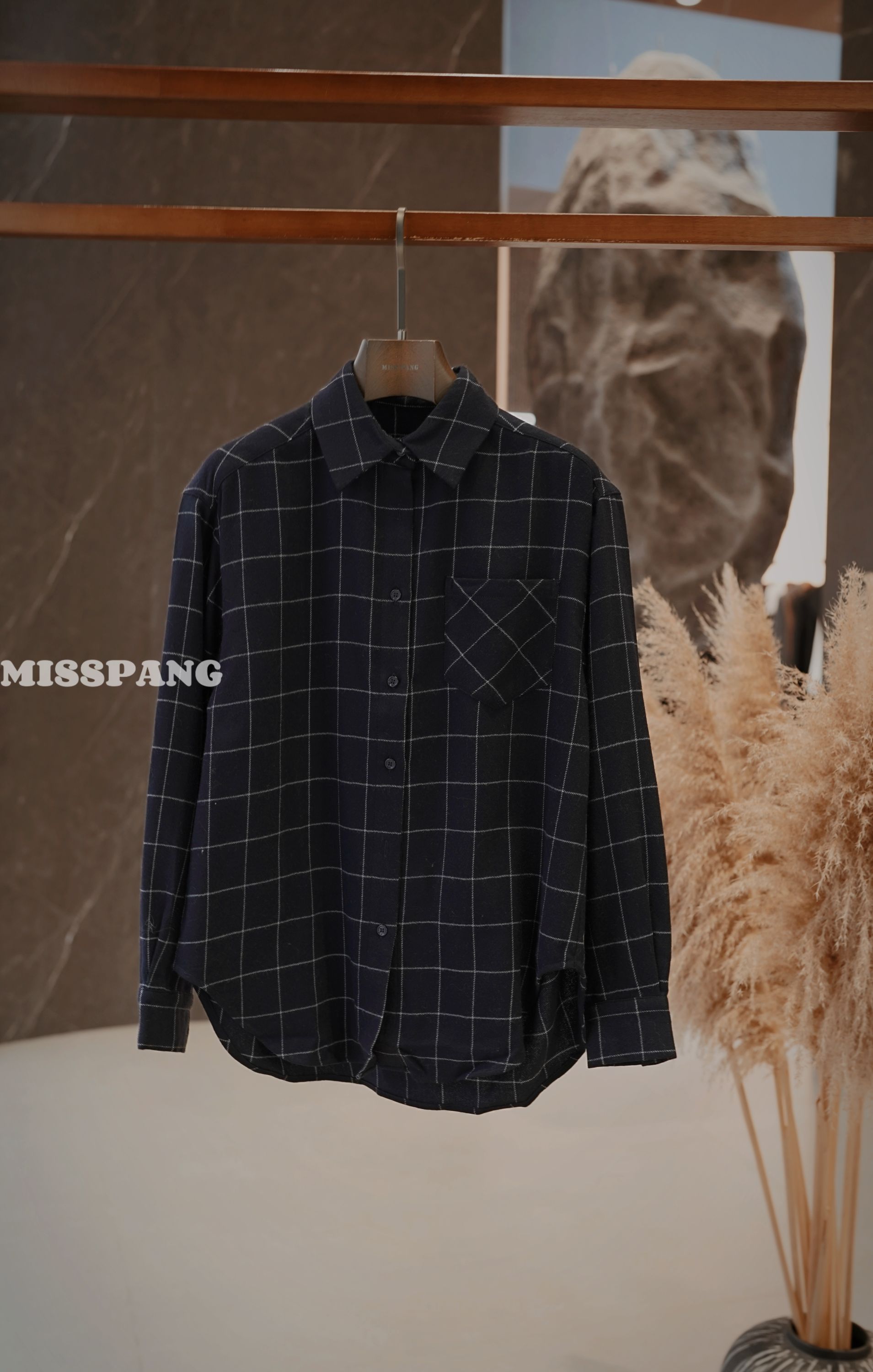 美式复古百搭条纹衬衫