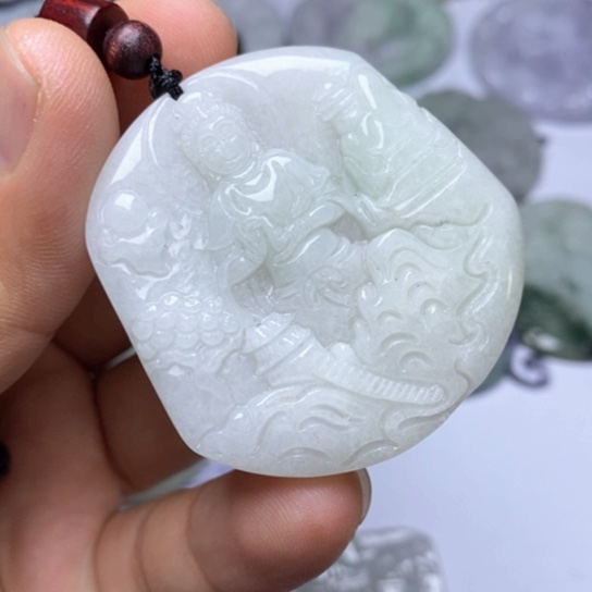 颈饰未镶嵌翡翠翡翠