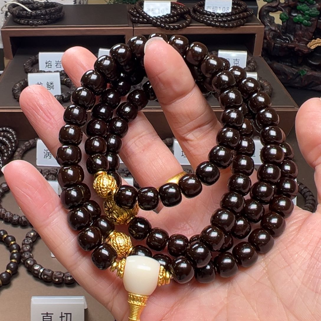 椰蒂手串E*87老型108带配饰