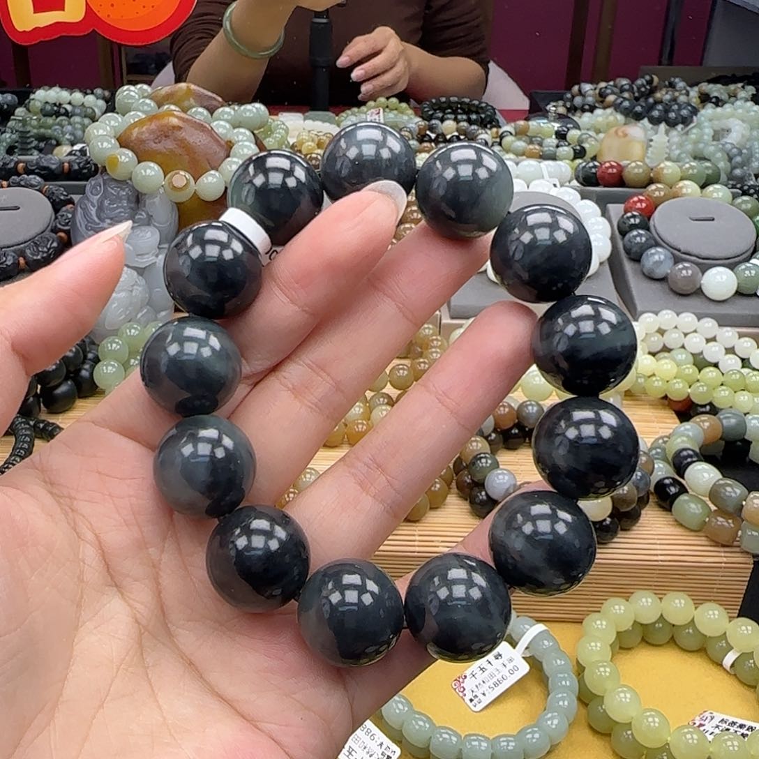 和田玉手链未镶嵌