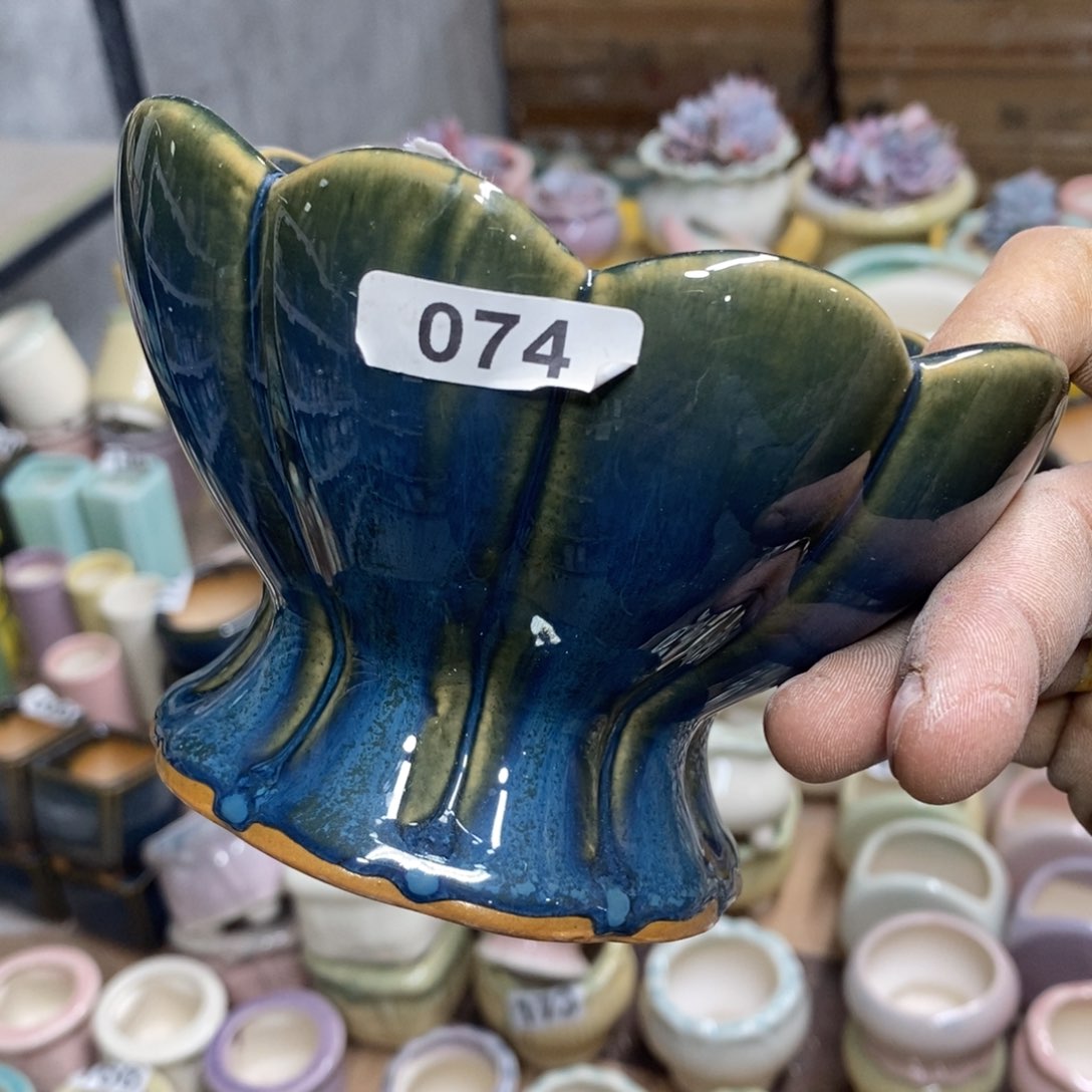 红陶花盆瑕疵盆满12包邮