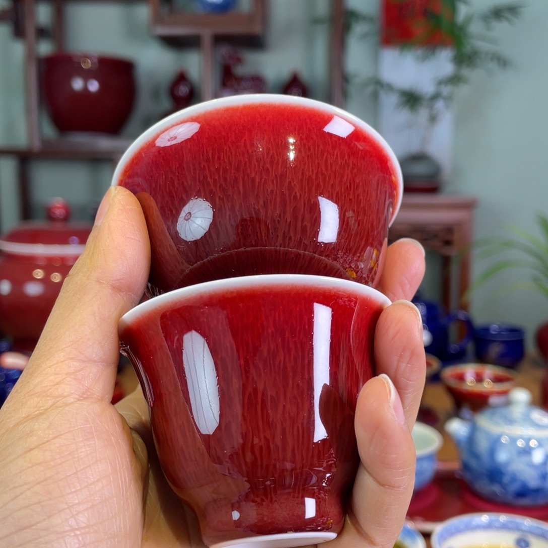 放***搏清欢雅玩原矿郎红