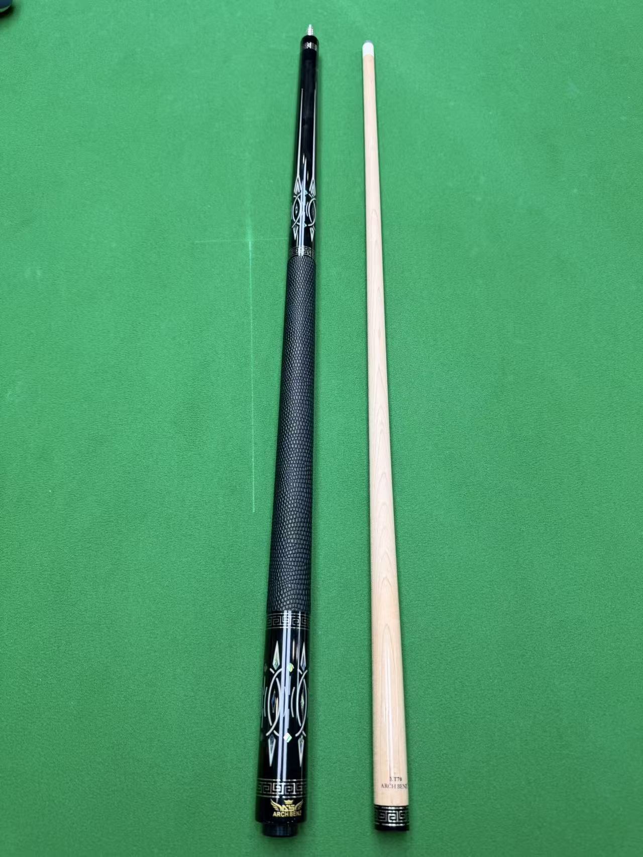 奥斯本兹Arch Benz惊喜4台球杆中式八球九球杆大头杆准新杆