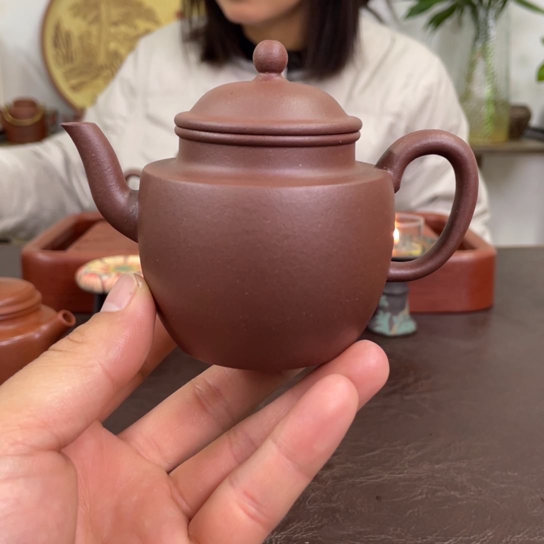 茶壶紫砂折肩宫灯