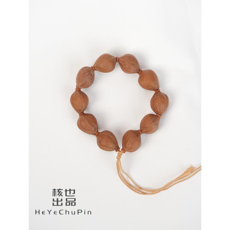 【核也出品】原生态橄榄核三面佛橄榄核手串1