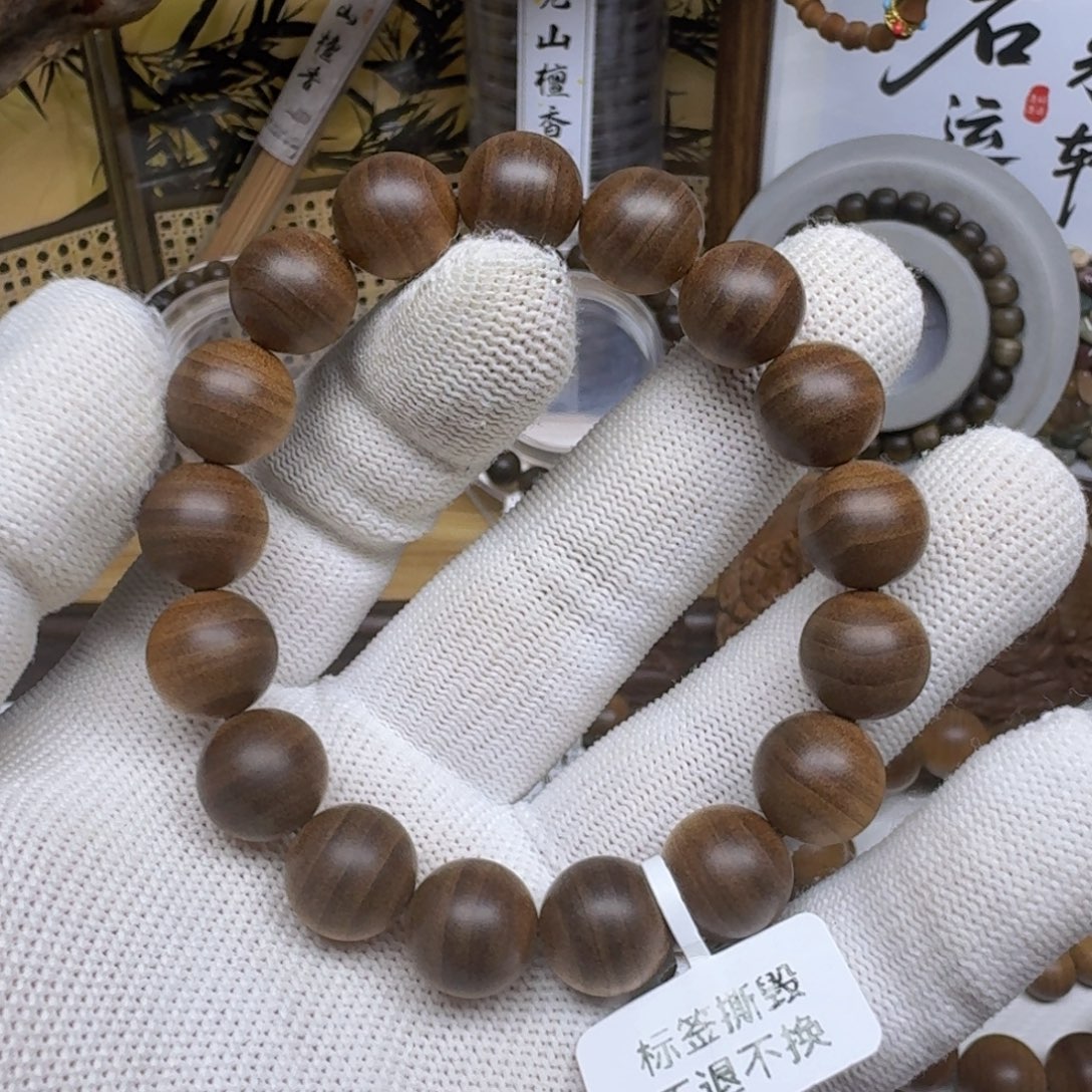 明***好檀香木老山檀香黑肉横纹1.2mm，醇厚奶香奶甜