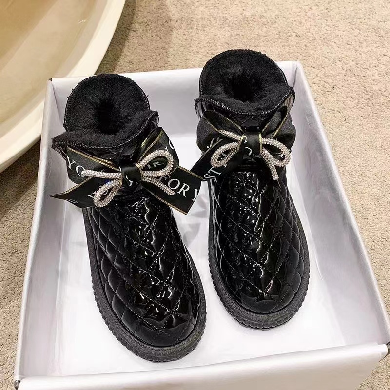 【高帮雪地靴】女士英伦风经典靴子雪地靴MF306