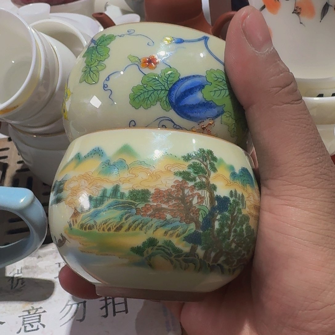 瑕疵茶具，介意勿拍