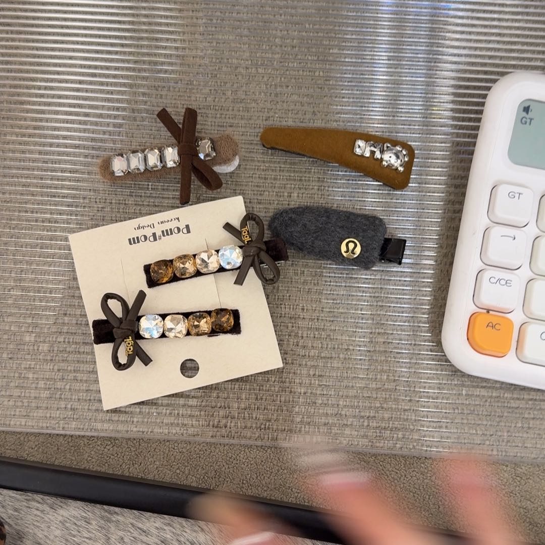 皮质铁合金发夹发夹