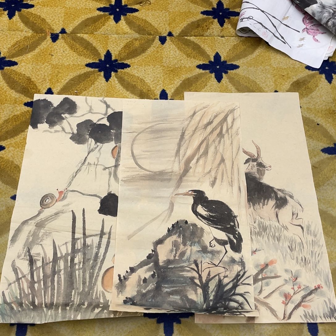 国画李佳明老师四尺四开55555
