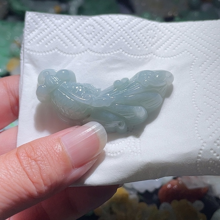 颈饰未镶嵌翡翠天
