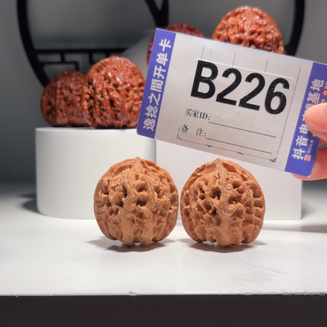 文玩核桃吊坠226号-逸捻橙皮苹果园A -尺39