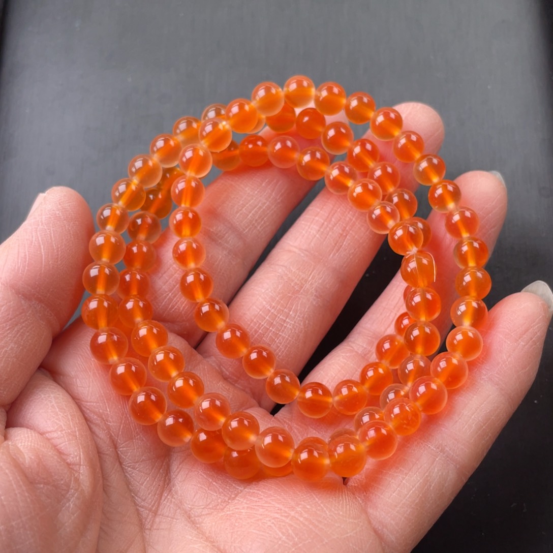 玛瑙/玉髓手链未镶嵌