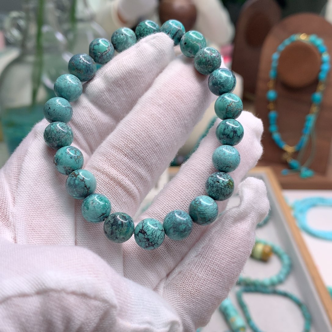 绿松石未镶嵌饰品