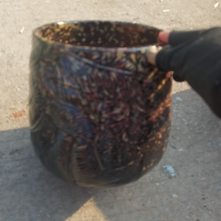 红陶18/21微瑕一个盆