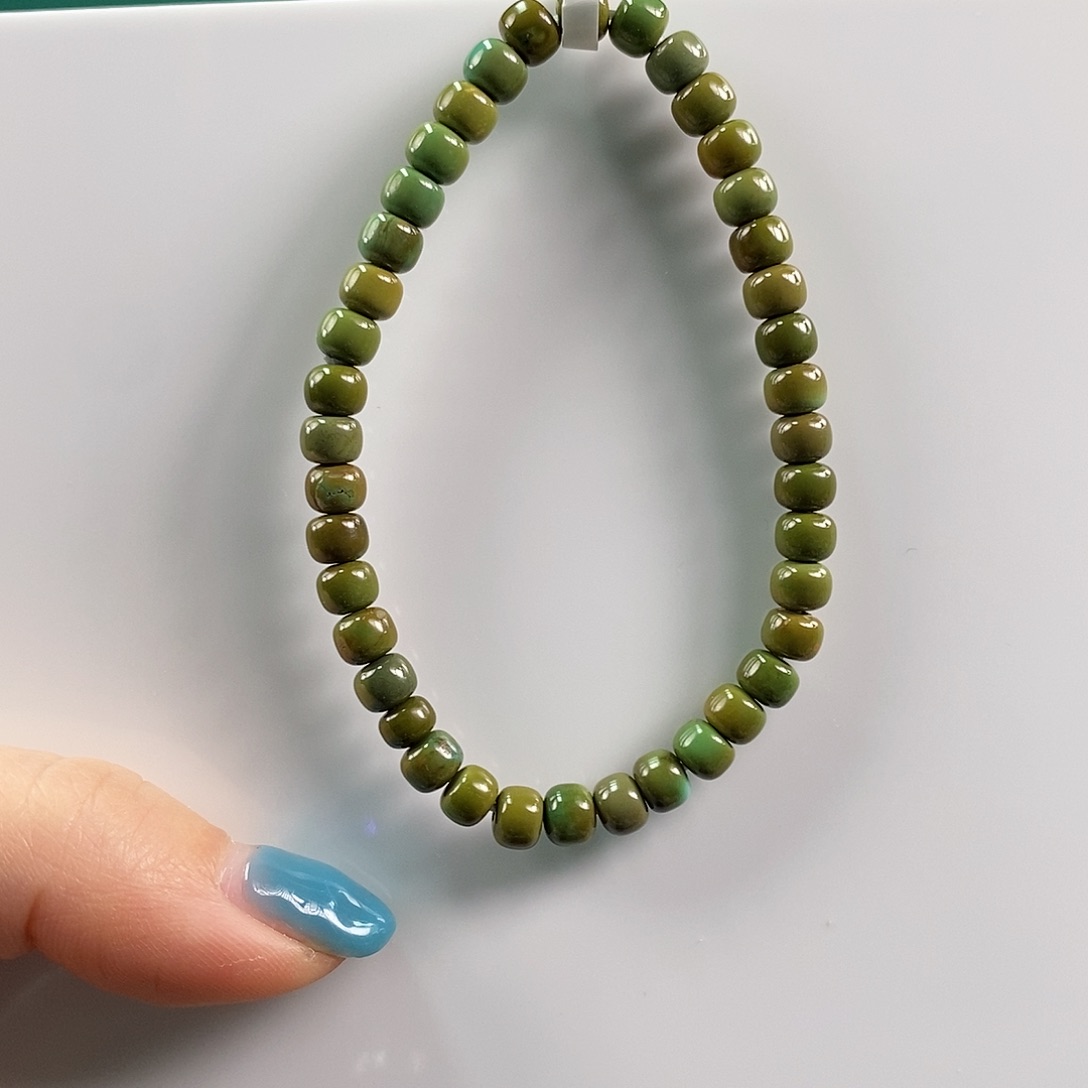 绿松石珠宝奇石18K金镶嵌