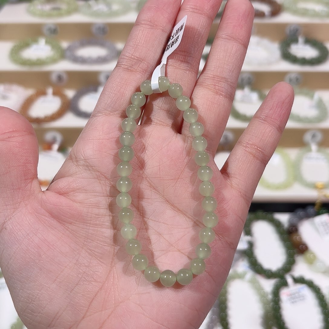 和田玉手链未镶嵌a