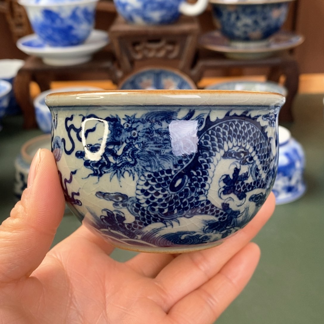 杯景德镇陶瓷手工手绘