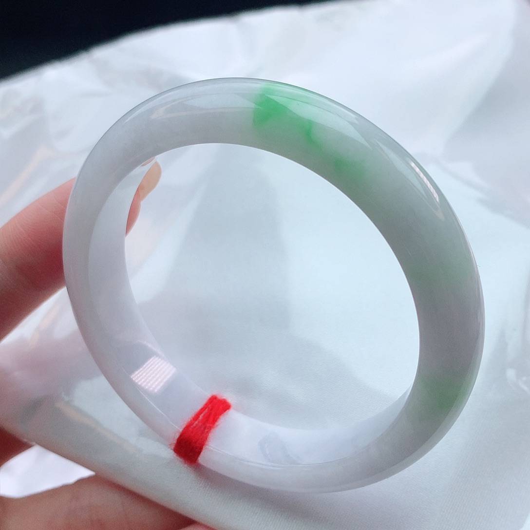 翡翠手镯未镶嵌55圈口882299