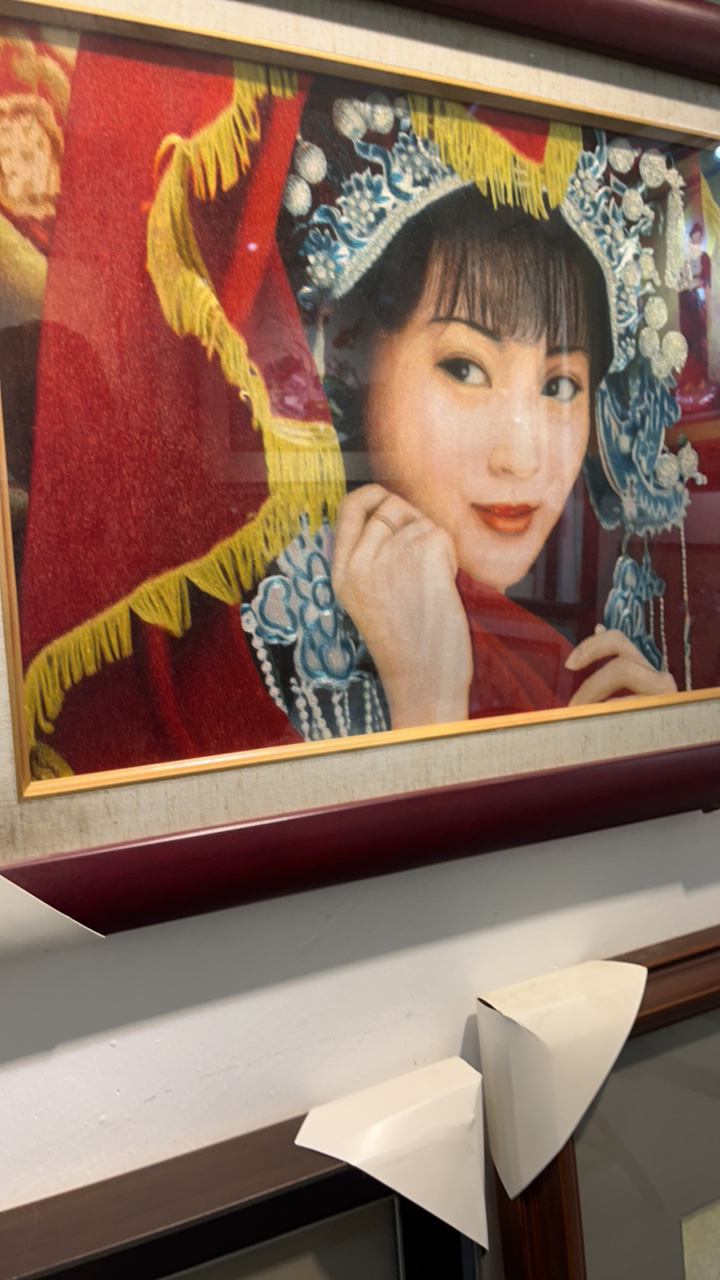 苏绣单面绣手工刺绣桑蚕丝线苏绣挂画，高货中的苏绣