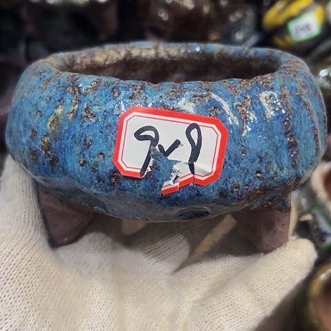 红陶粗陶花盆手工