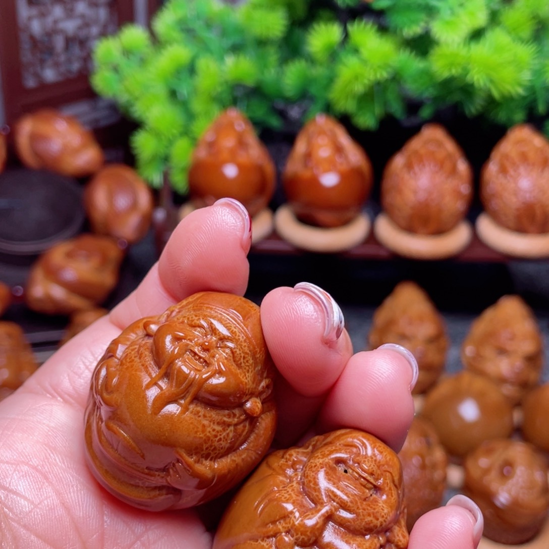 【闪购商品】橄榄核手串/手链财迷一对