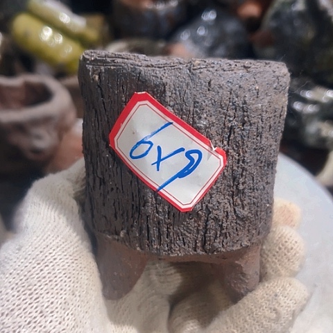 粗陶花盆手工花盆制作