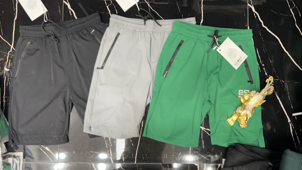 男士夏季微弹宽松速干透气五分运动短裤