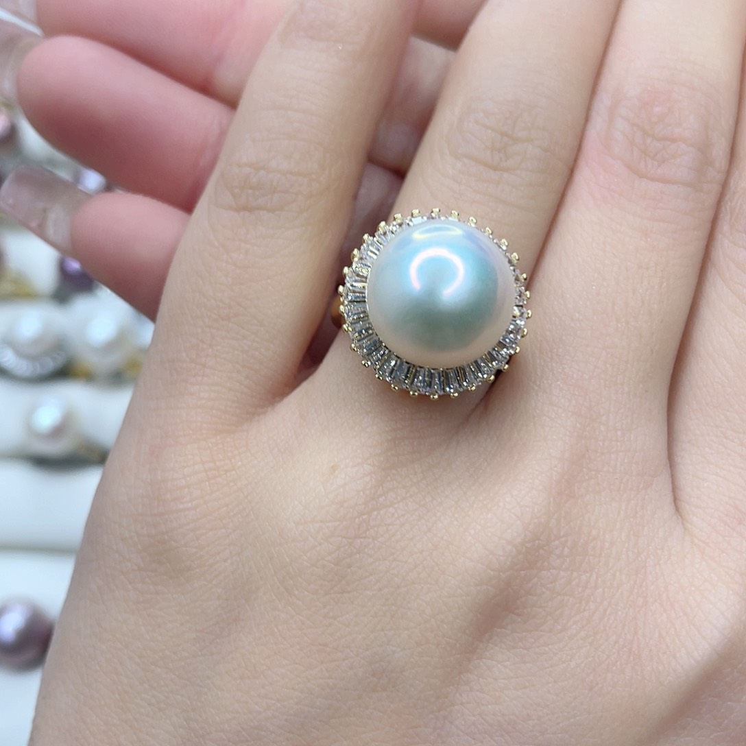 淡水珍珠戒指未镶嵌