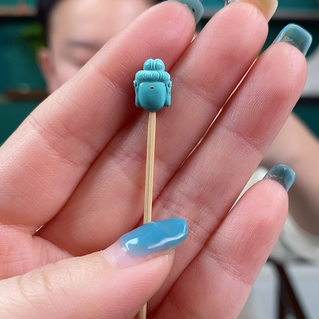 绿松石珠宝奇石未镶嵌