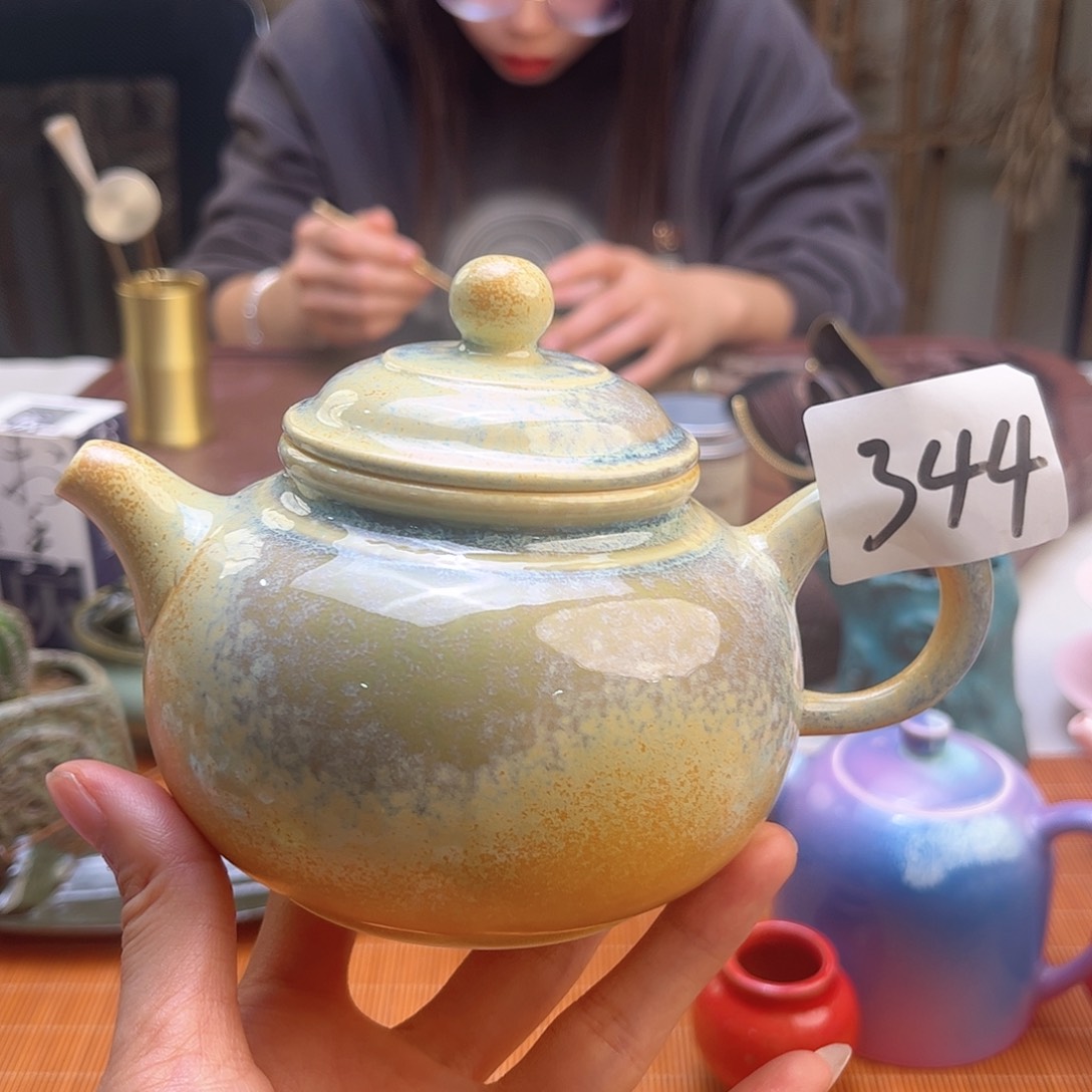 全手工艺陶瓷茶壶微瑕344