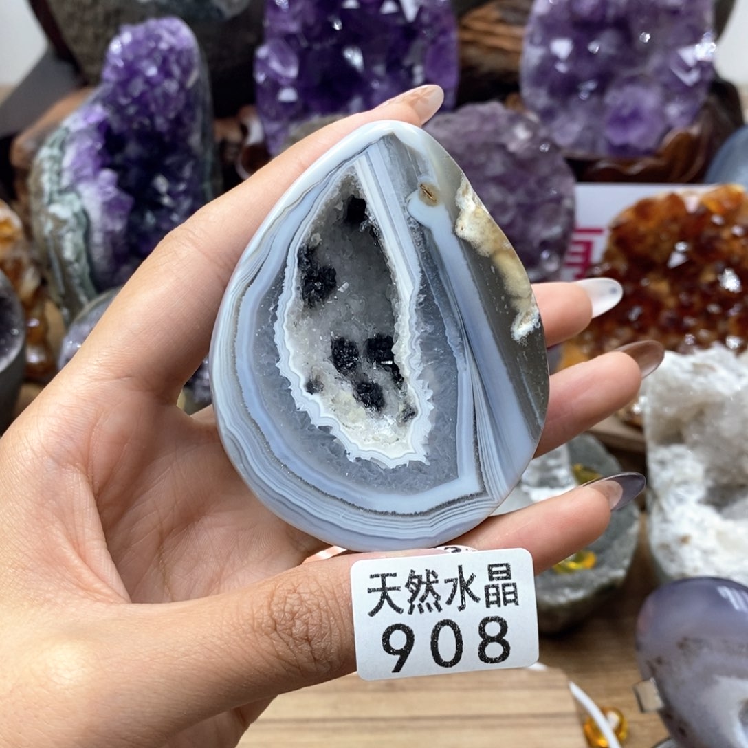 未镶嵌珠宝半成品水晶908