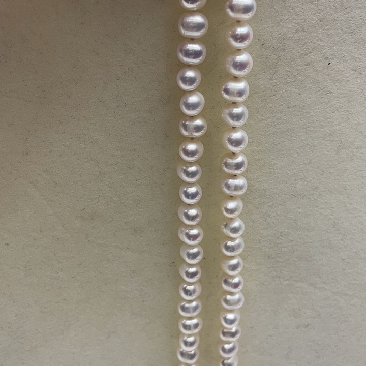 淡水珍珠项链未镶嵌7炫彩