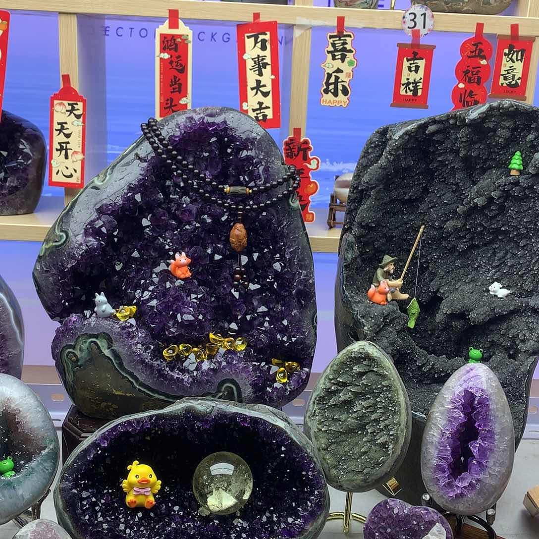 水晶大型摆件（非配饰）未镶嵌